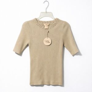 🏷️NWT Camila Coelho Ribbed Knit Top Size S